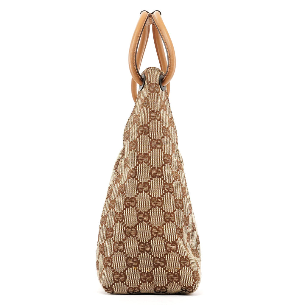 101333 Beige GG Hobo Shoulder Bag