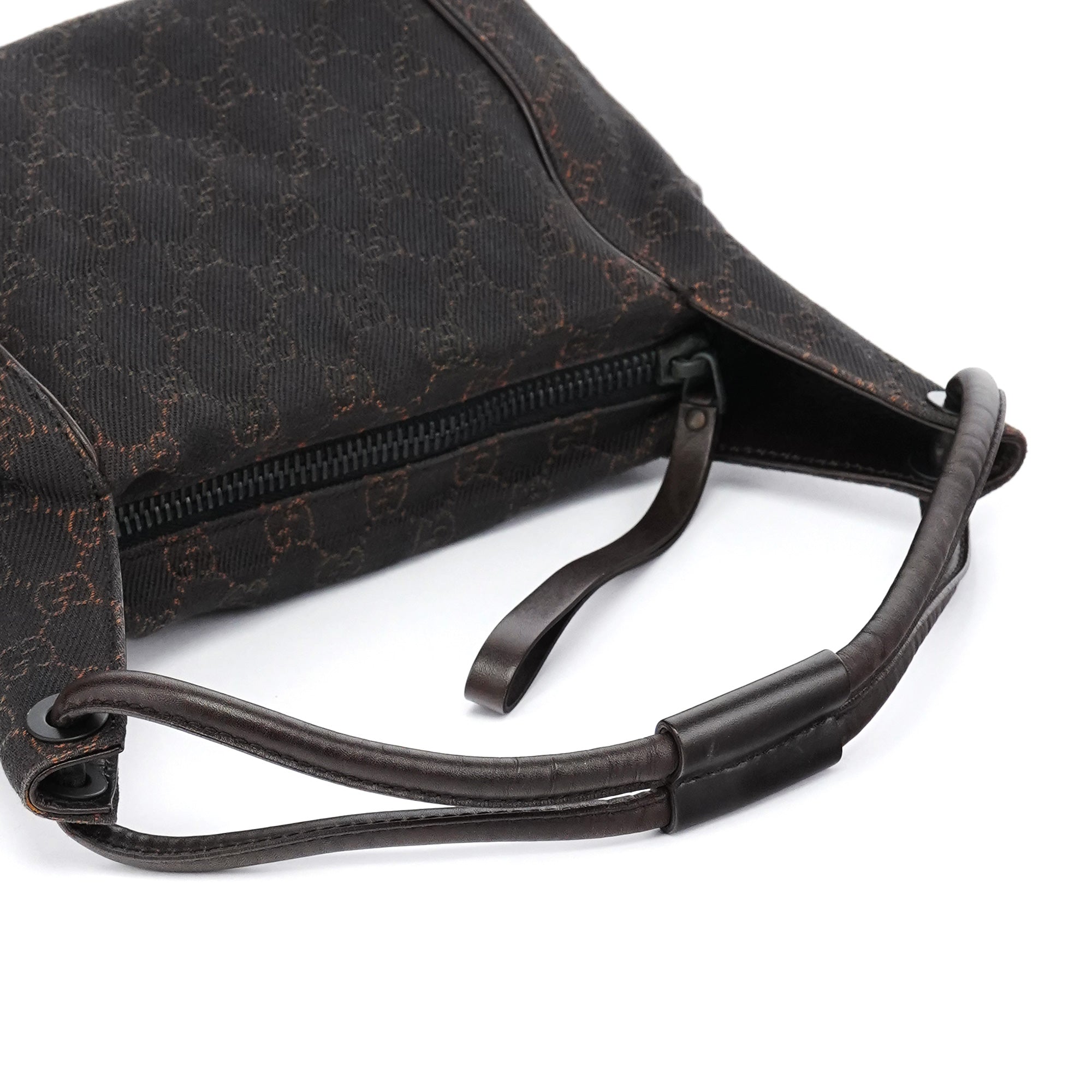 101333 Brown GG Hobo Shoulder Bag