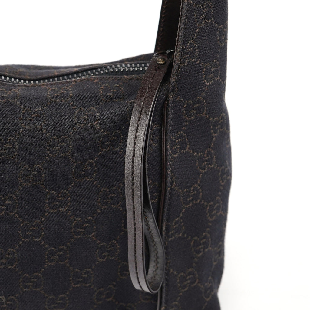 101333 Brown GG Monogram Shoulder Bag