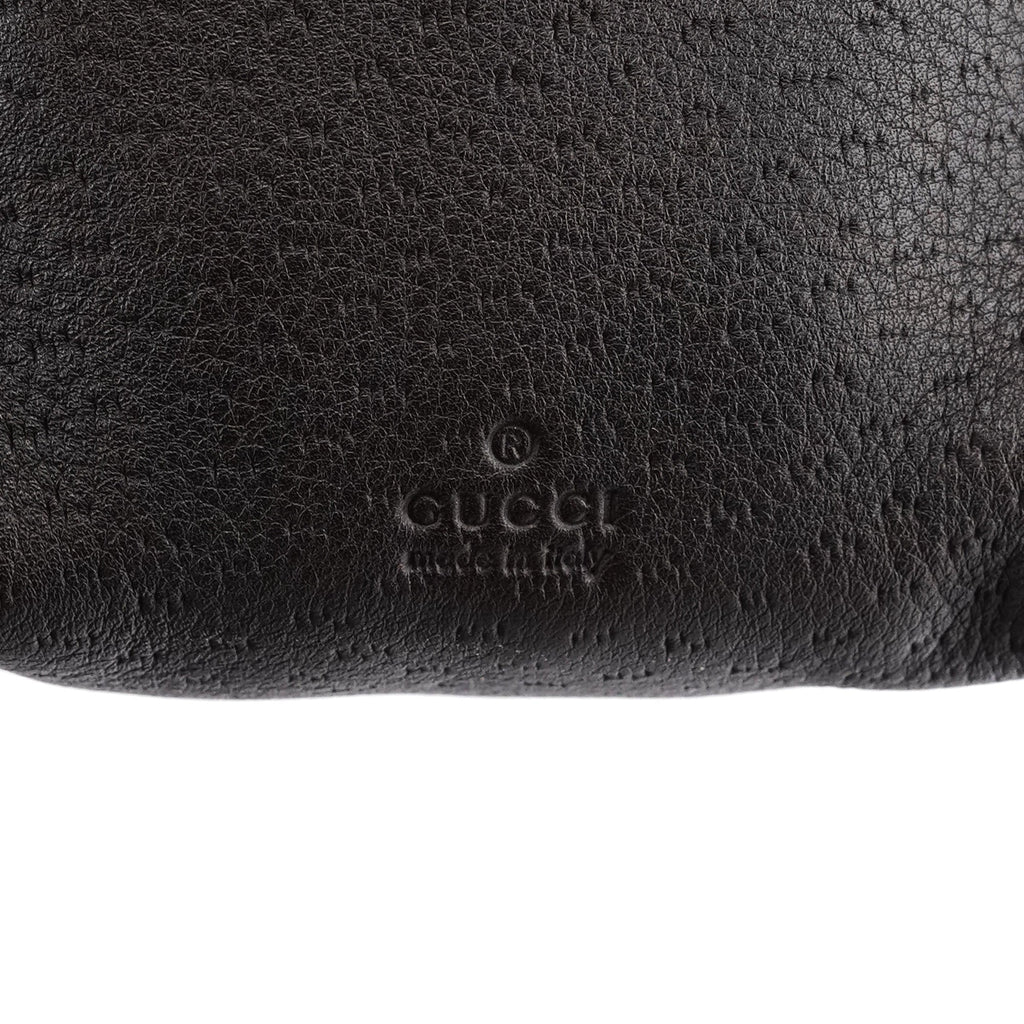 101333 Dark Brown Leather Shoulder Bag