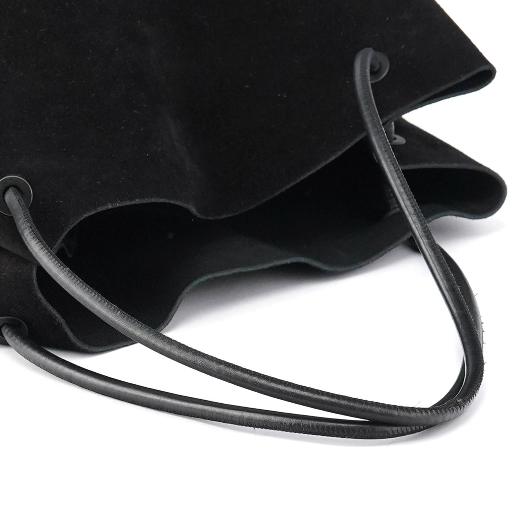 101340 Black Suede Tote Bag