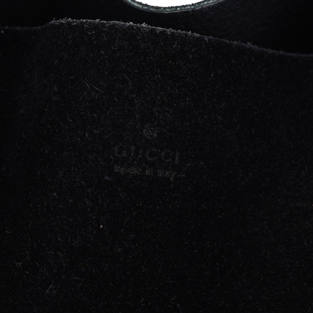 101340 Black Suede Tote Bag