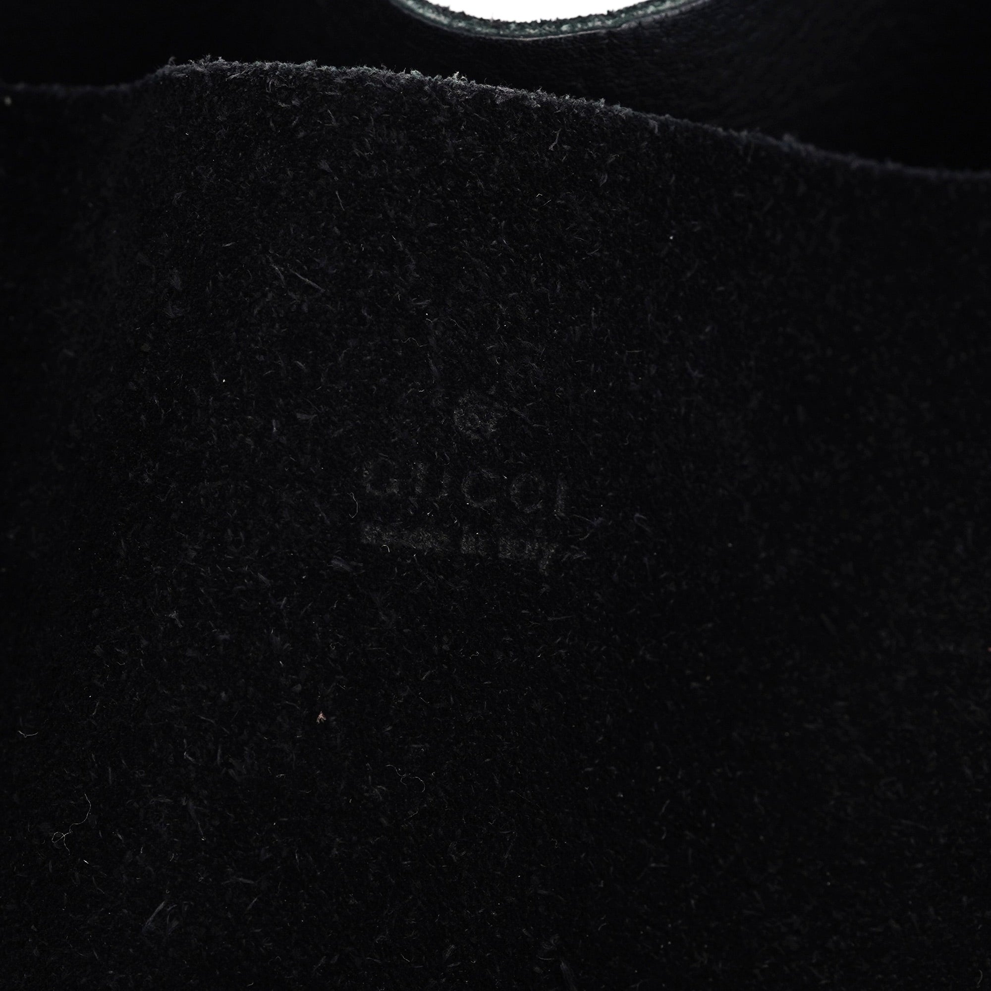 101340 Black Suede Tote Bag
