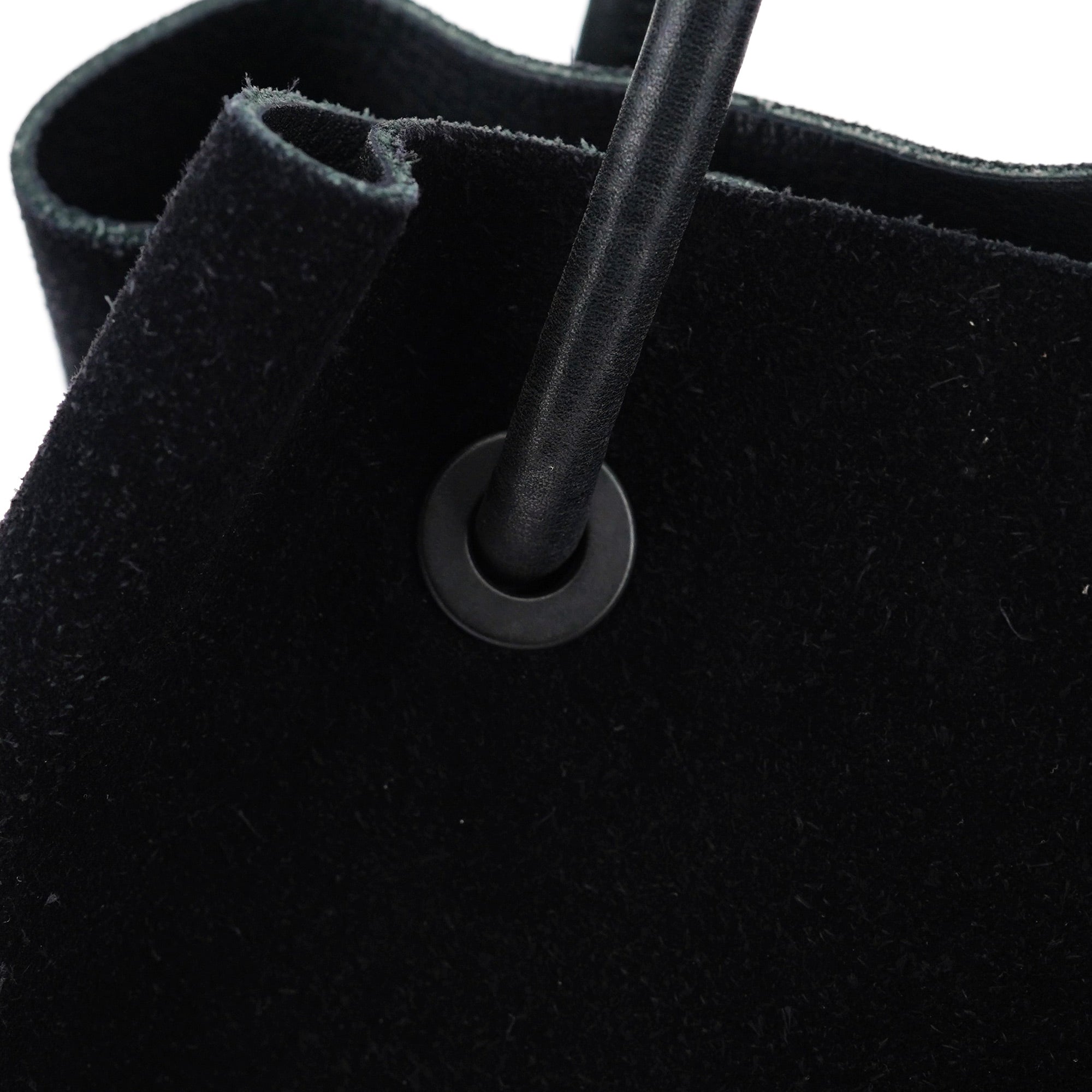 101340 Black Suede Tote Bag