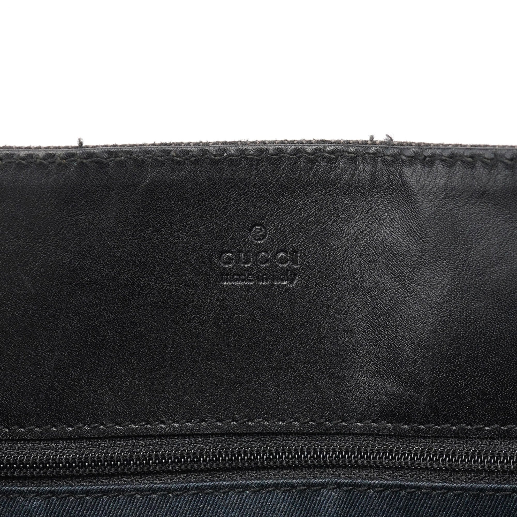 101341 Anthracite Denim GG Tote Bag