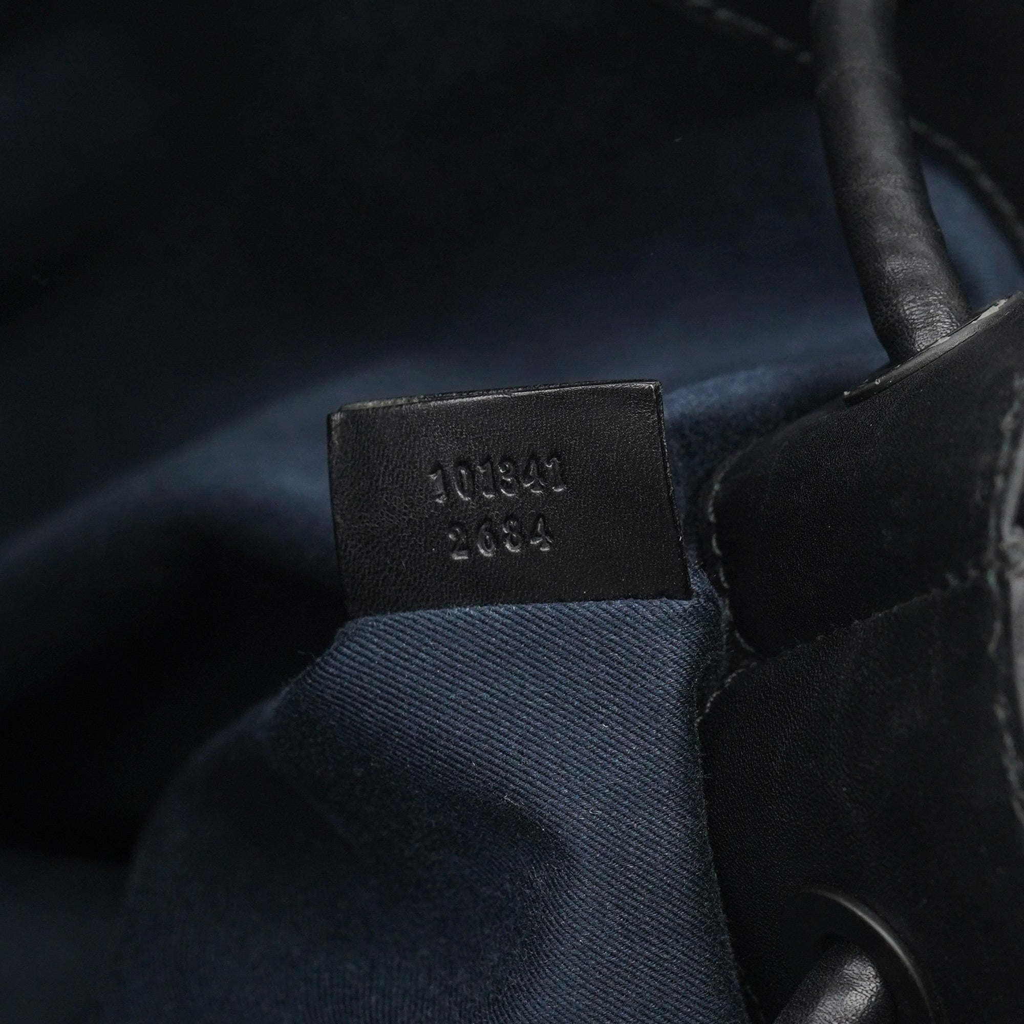 101341 Anthracite Denim GG Tote Bag
