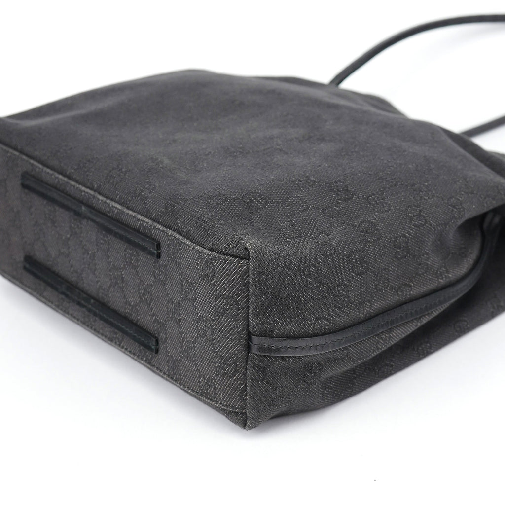 101341 Anthracite Denim GG Tote Bag