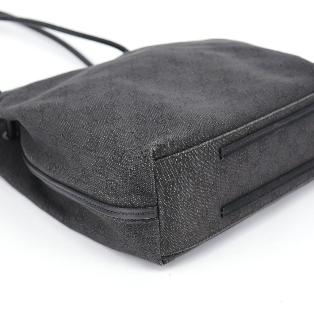 101341 Anthracite Denim GG Tote Bag