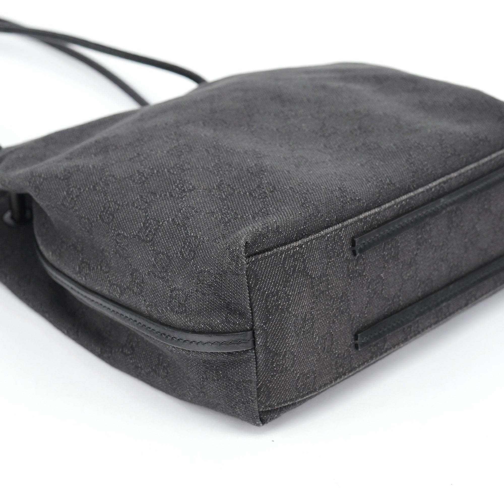 101341 Anthracite Denim GG Tote Bag