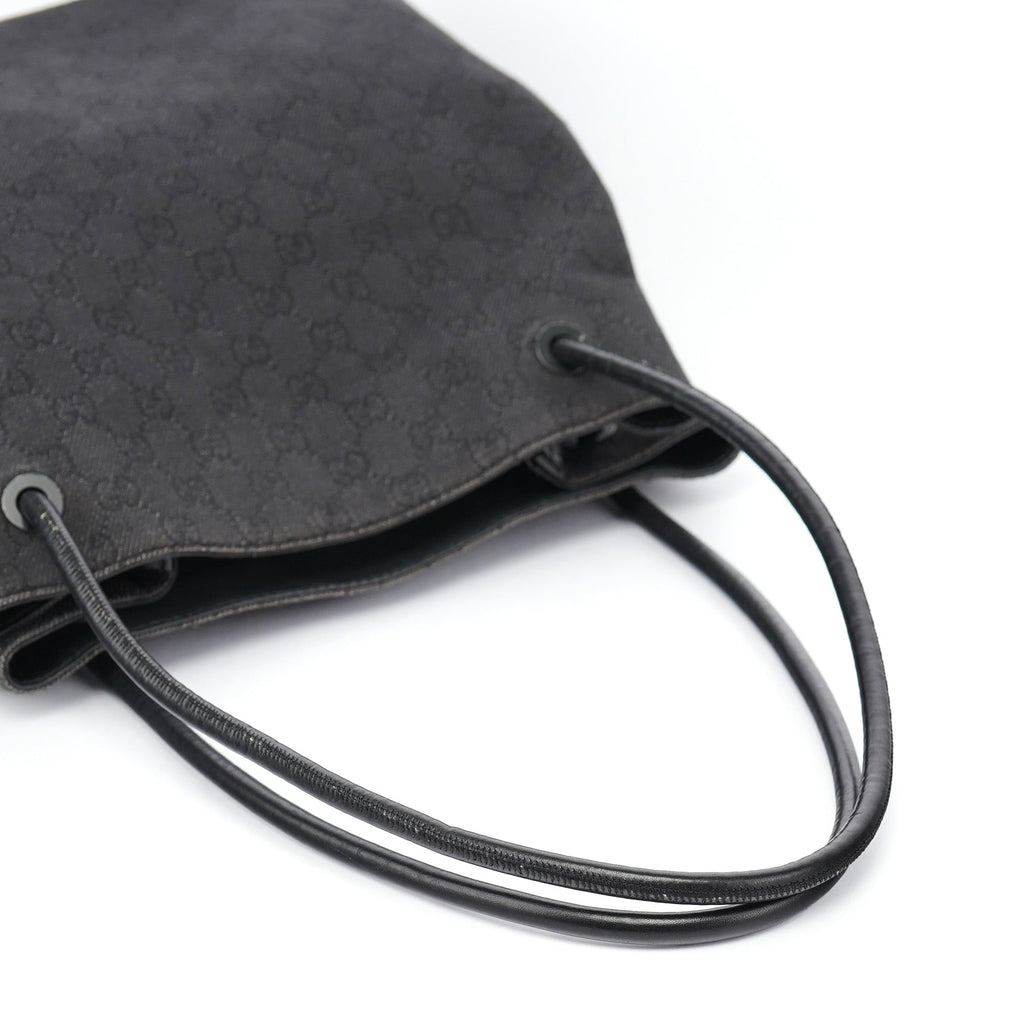 101341 Anthracite Denim GG Tote Bag