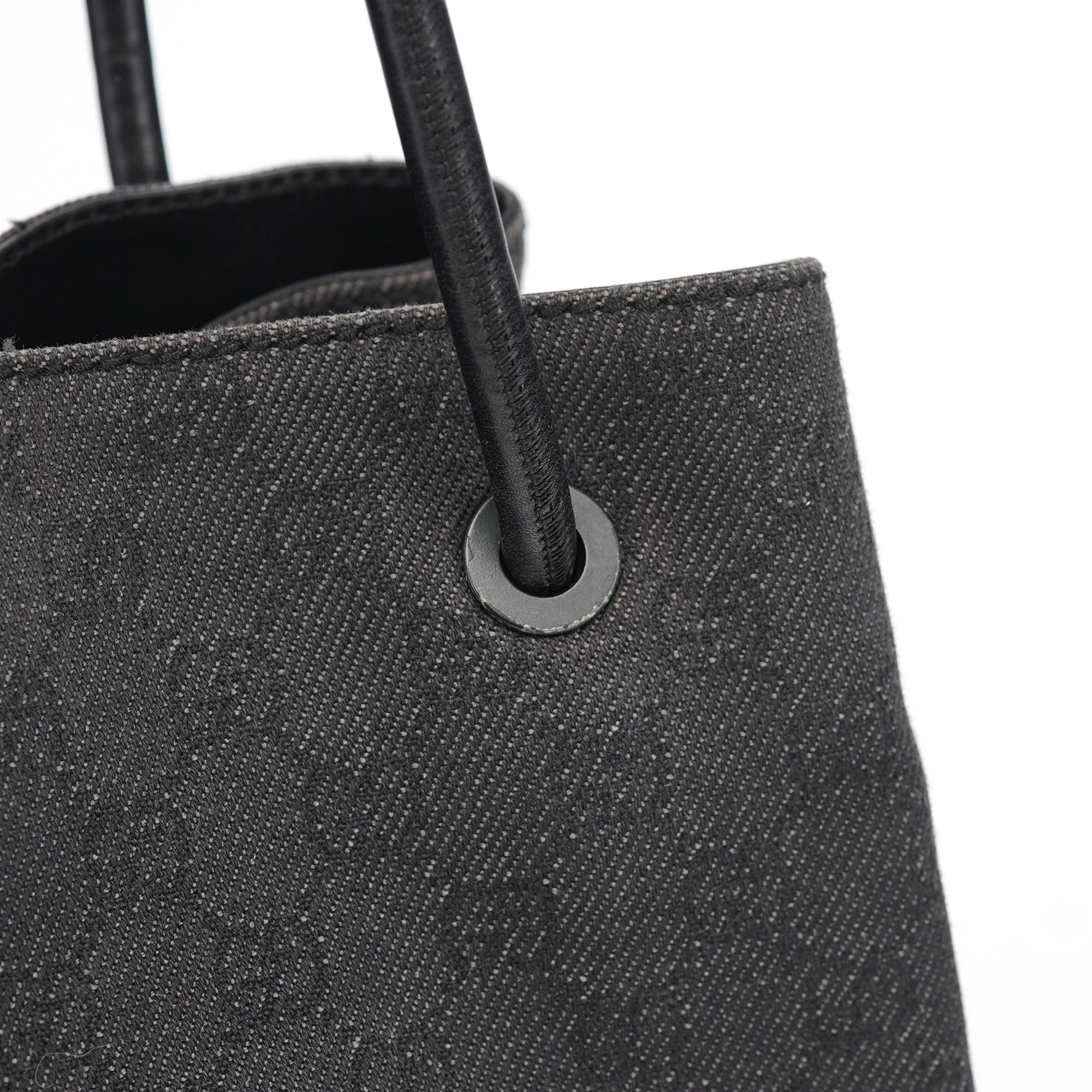 101341 Anthracite Denim GG Tote Bag