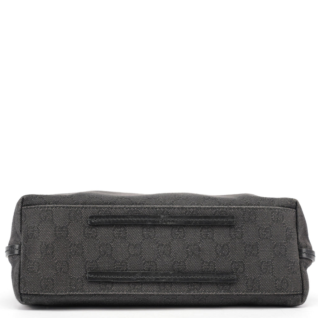101341 Anthracite Denim GG Tote Bag