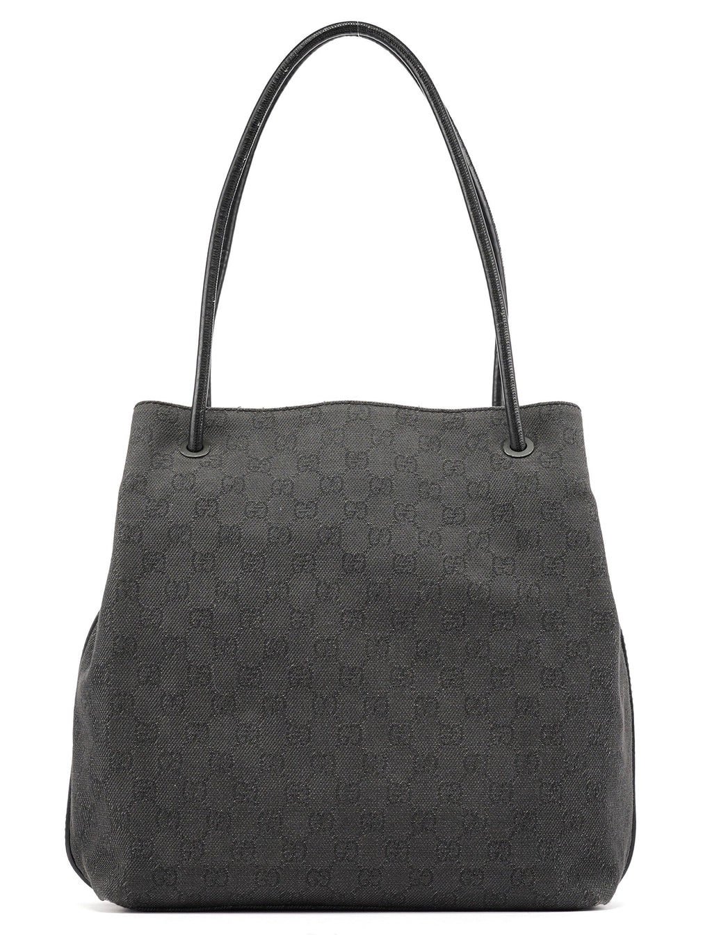 101341 Anthracite Denim GG Tote Bag
