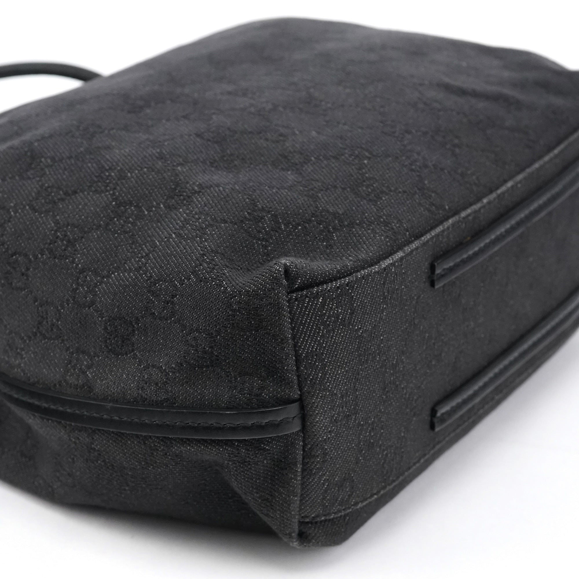 101341 Anthracite Denim GG Tote Bag