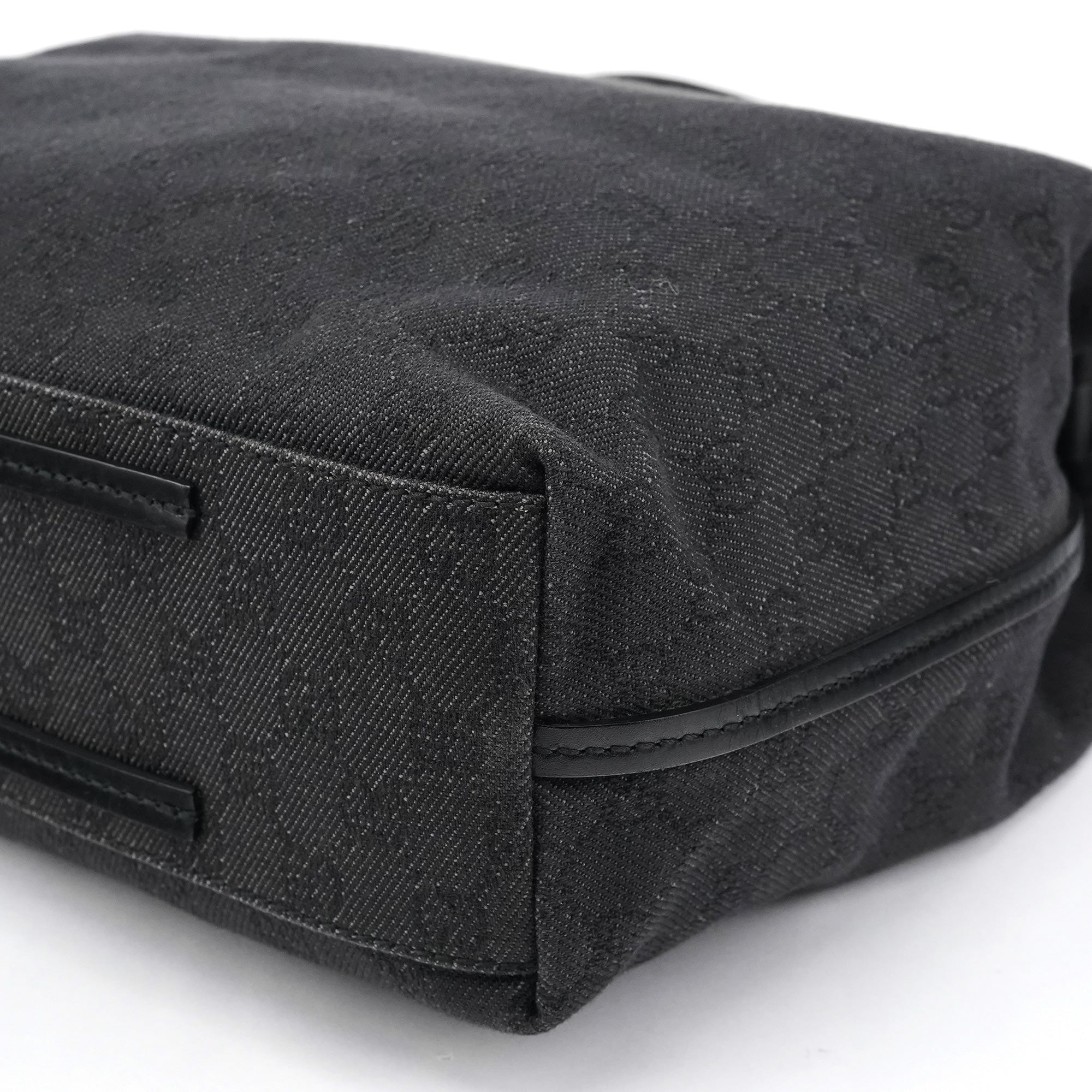 101341 Anthracite Denim GG Tote Bag