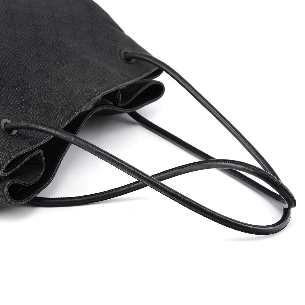 101341 Anthracite Denim GG Tote Bag