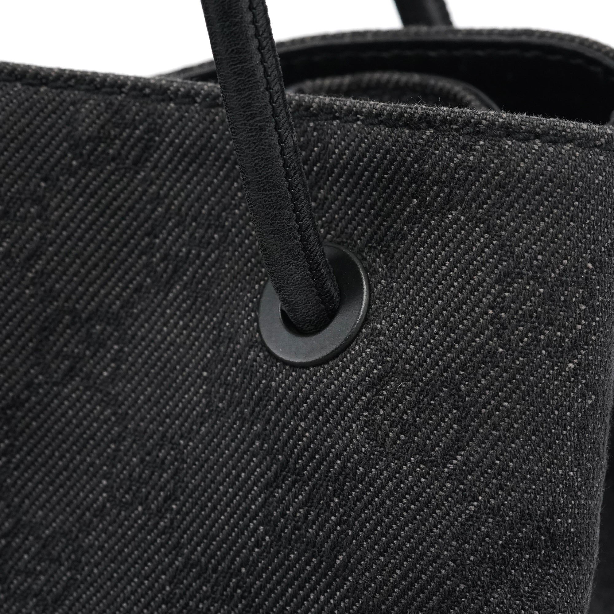 101341 Anthracite Denim GG Tote Bag
