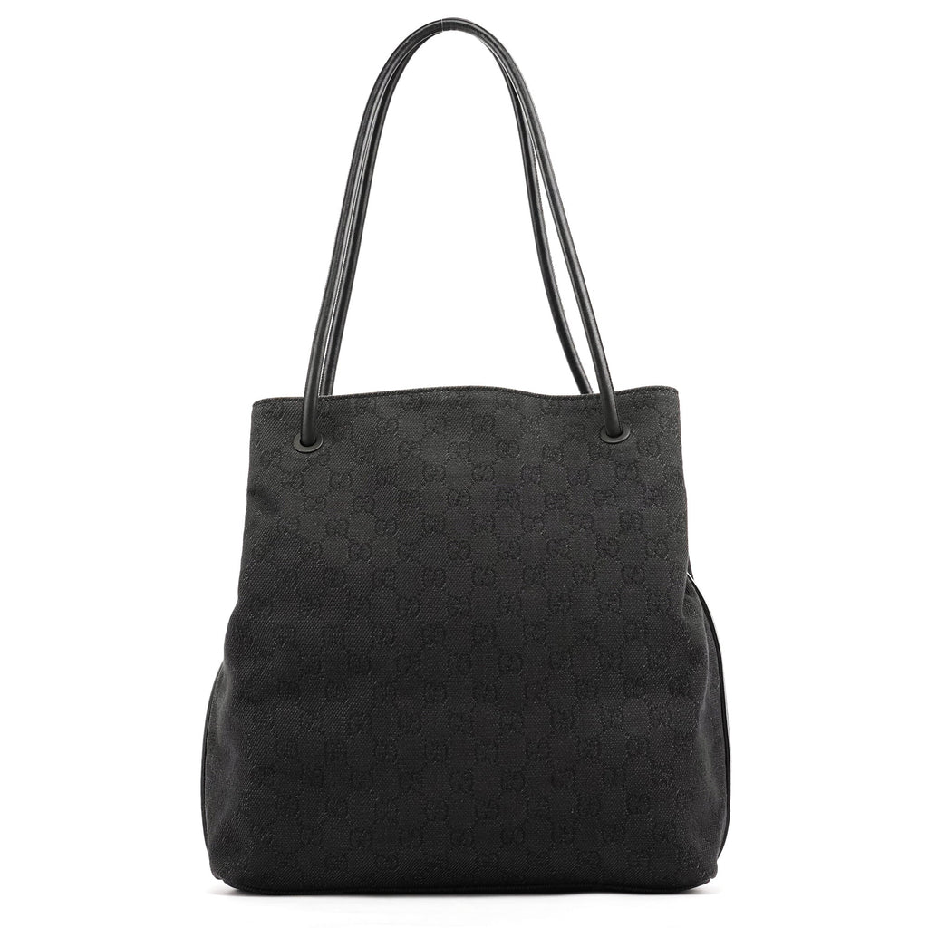 101341 Anthracite Denim GG Tote Bag