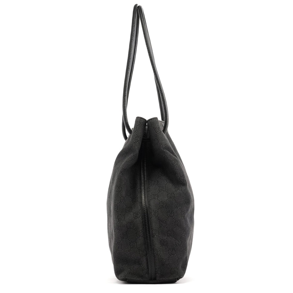 101341 Anthracite Denim GG Tote Bag