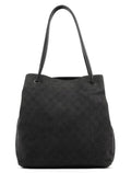 101341 Anthracite Denim GG Tote Bag