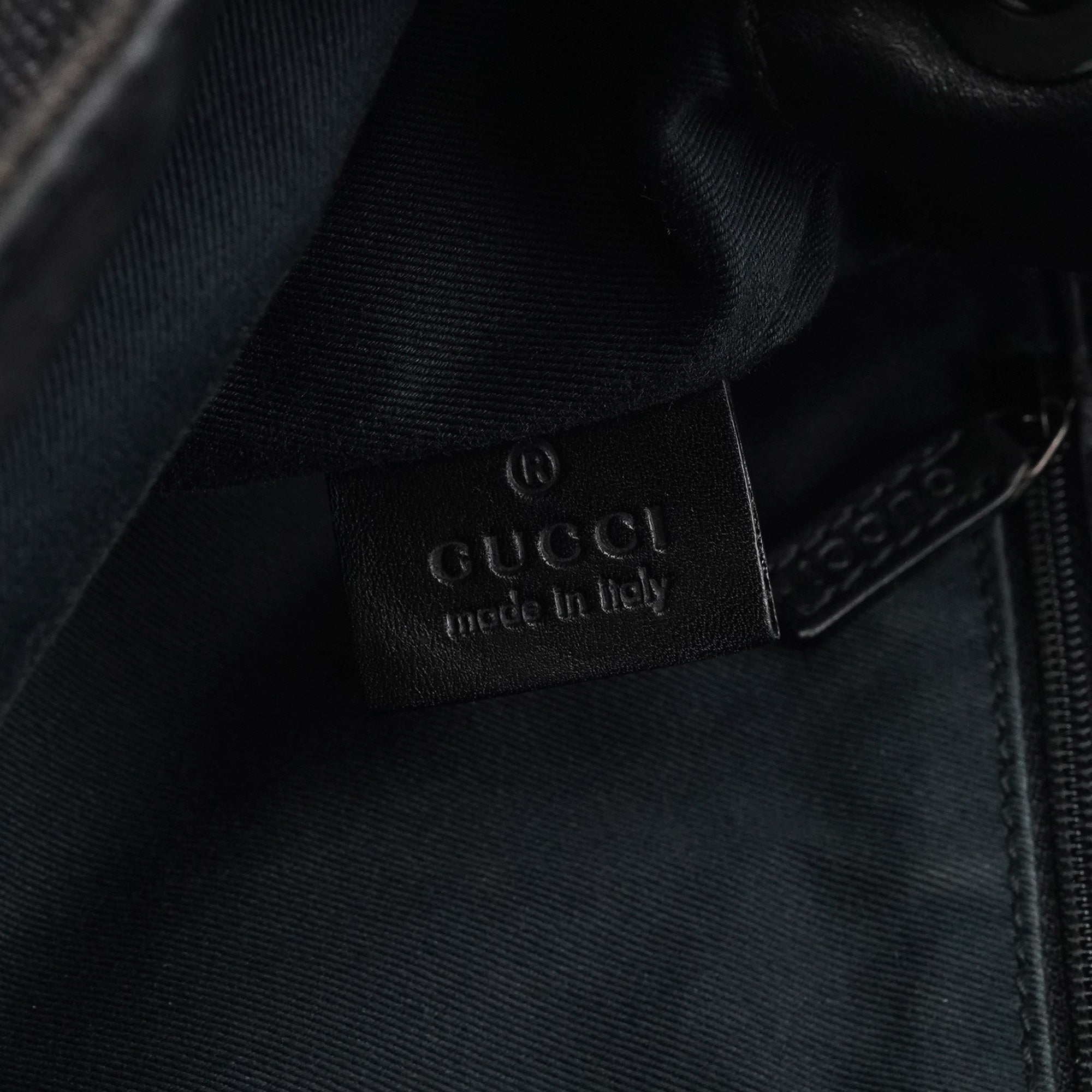 101341 Anthracite Denim GG Tote Bag