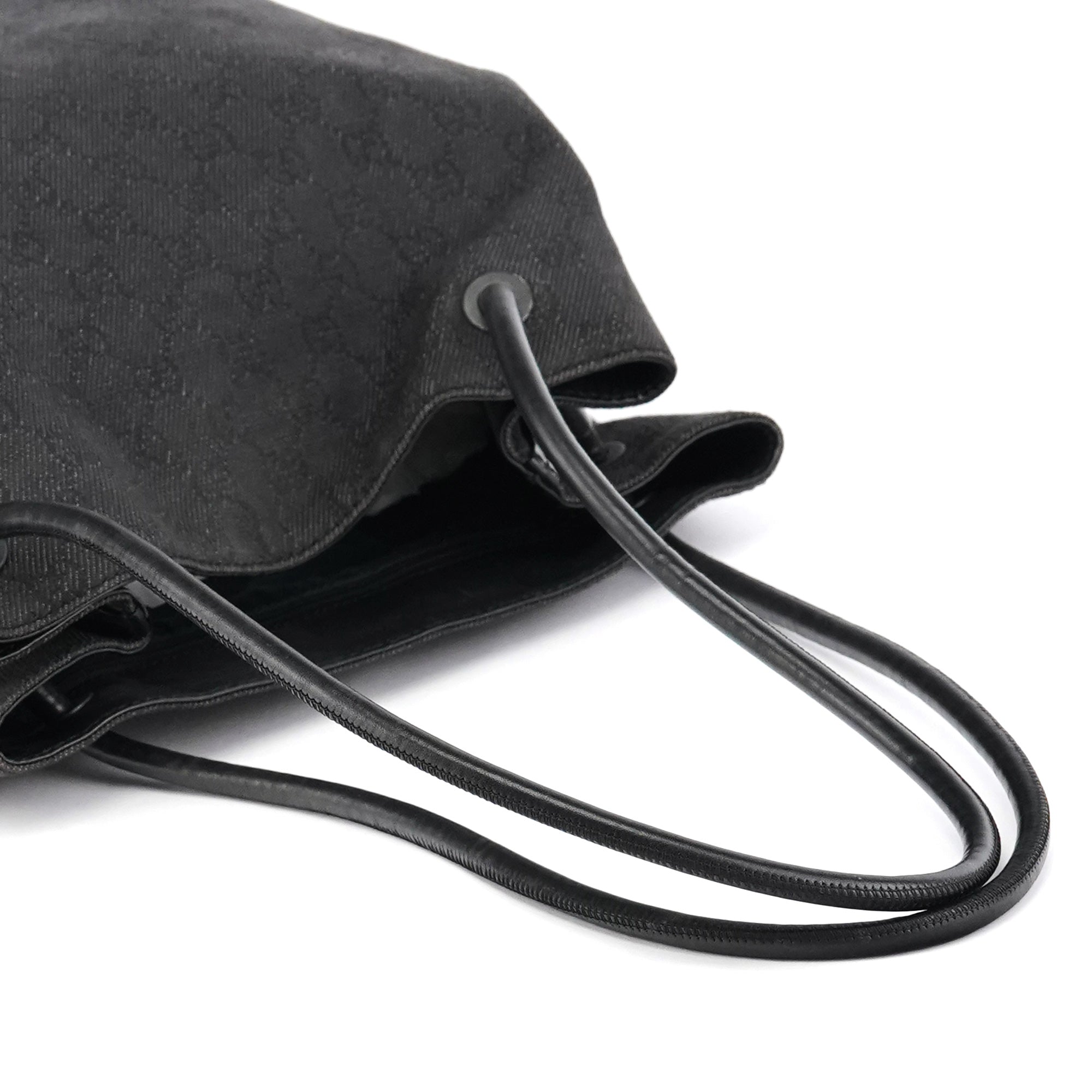 101341 Anthracite Denim GG Tote Bag