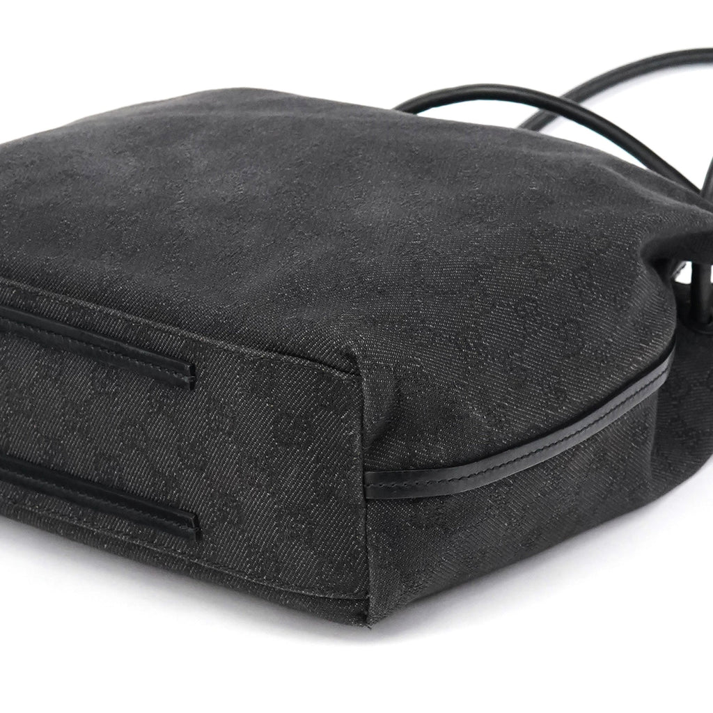 101341 Anthracite Denim GG Tote Bag