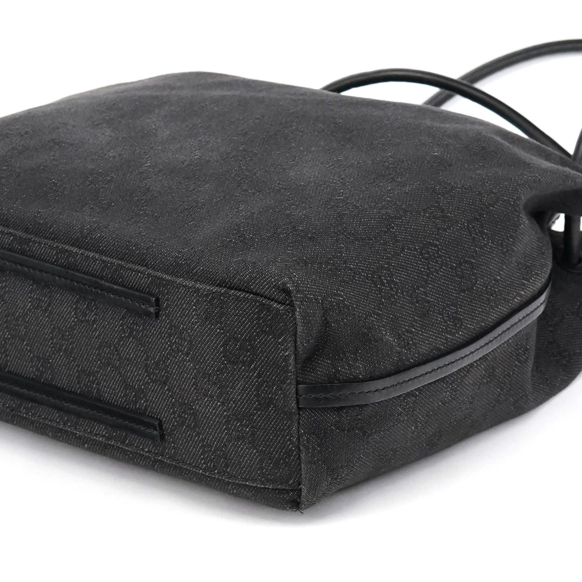 101341 Anthracite Denim GG Tote Bag