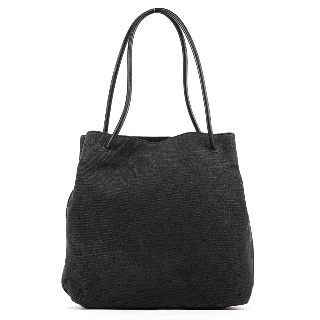 101341 Anthracite Denim GG Tote Bag