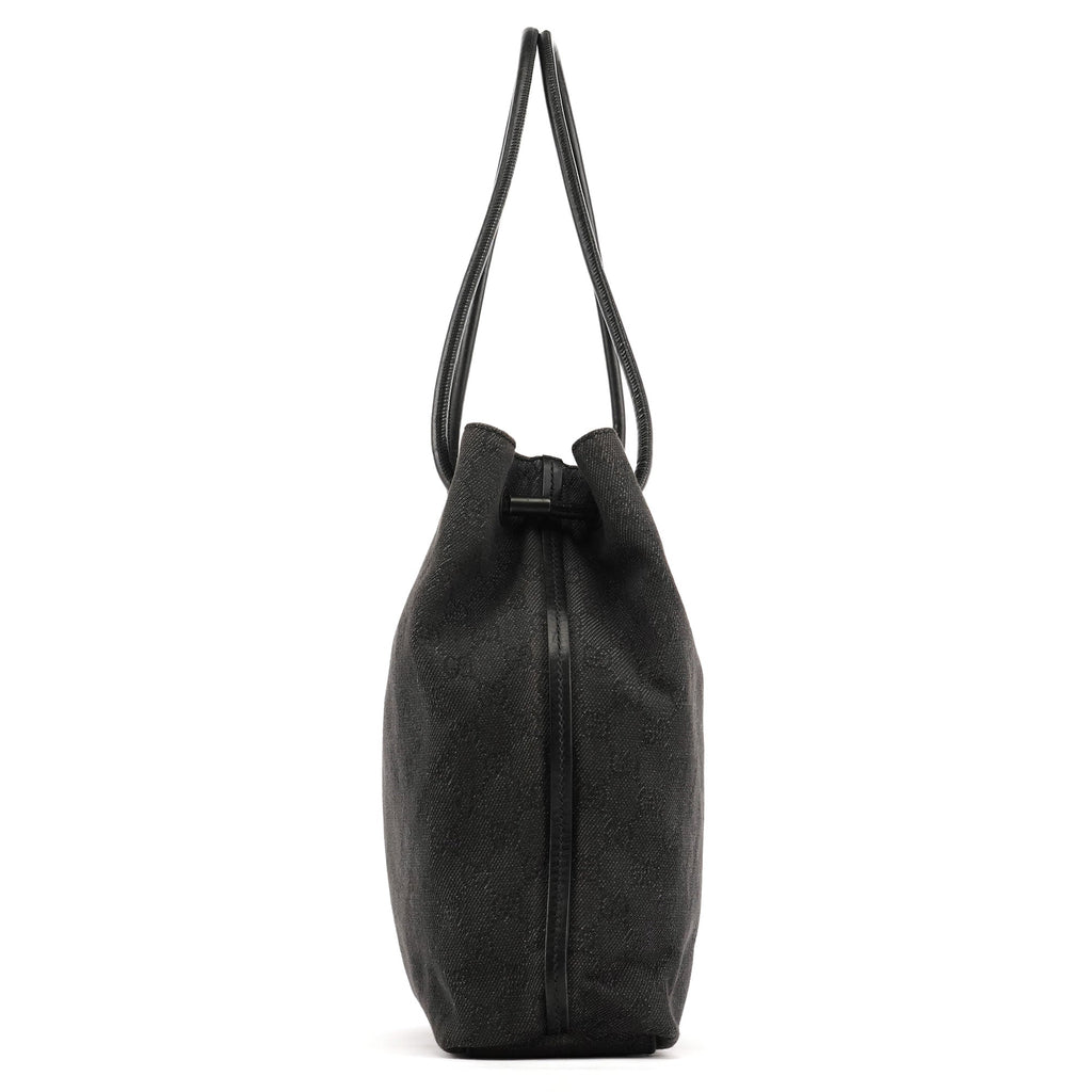101341 Anthracite Denim GG Tote Bag
