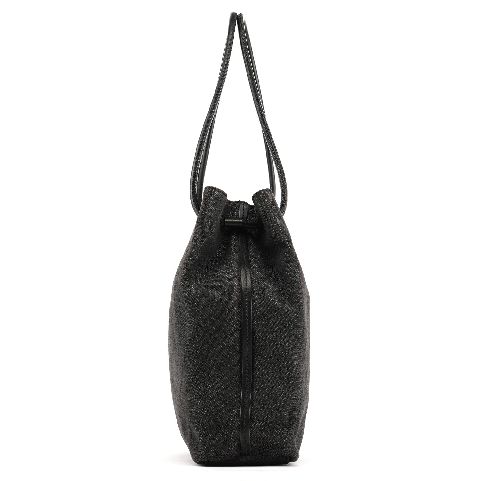 101341 Anthracite Denim GG Tote Bag