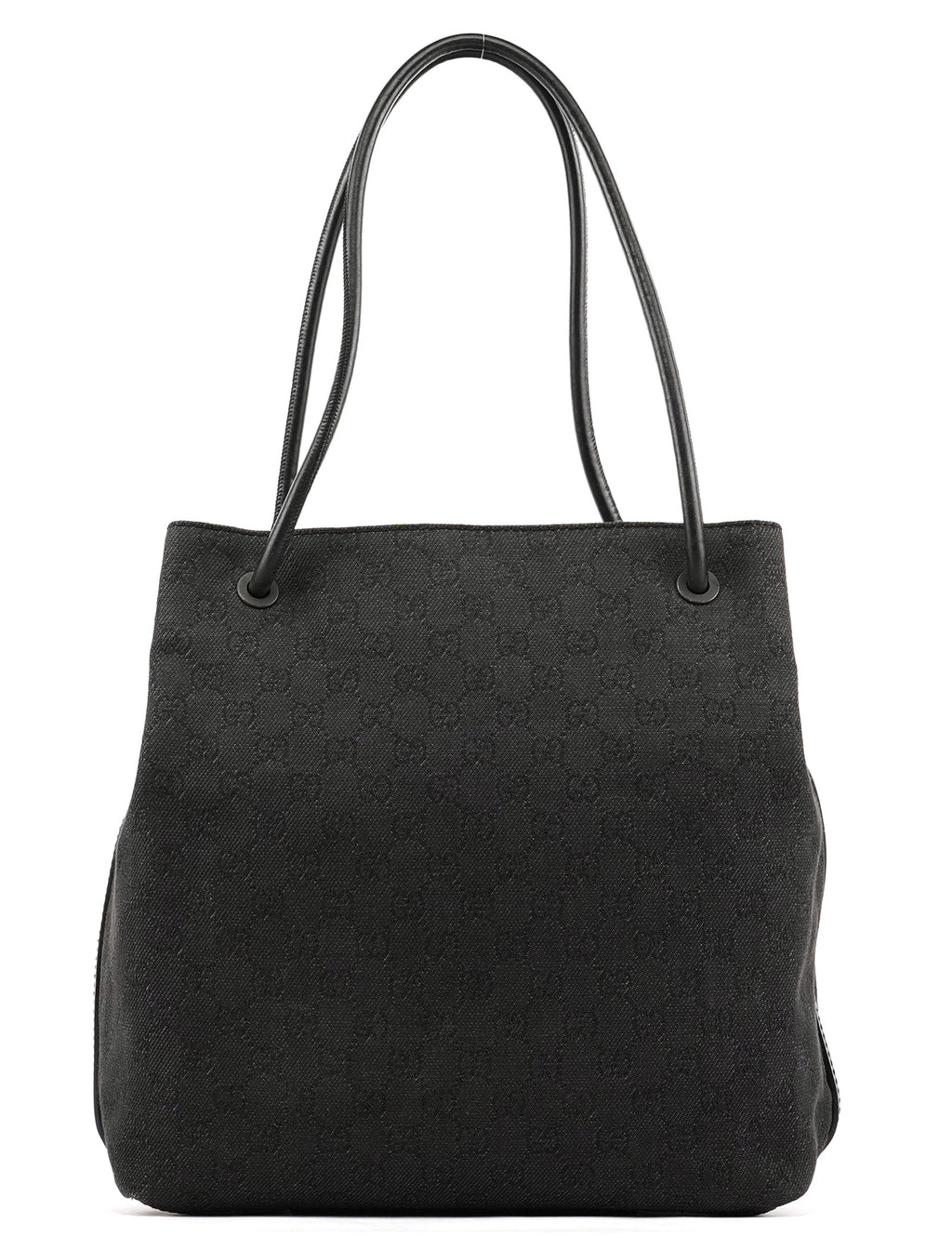 101341 Anthracite Denim GG Tote Bag