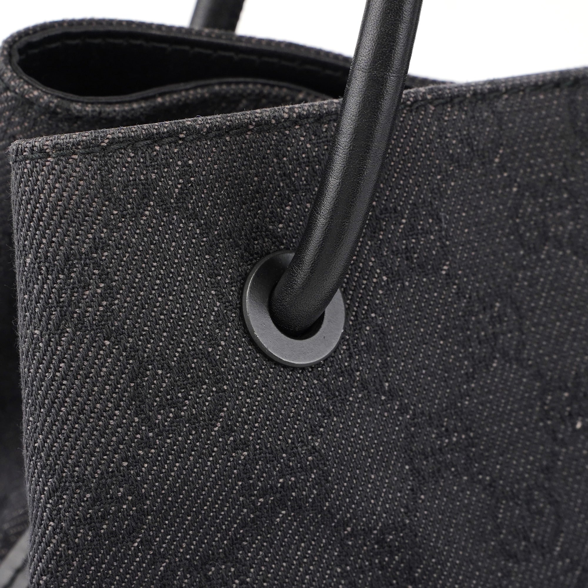 101341 Anthracite GG Denim Shoulder Bag