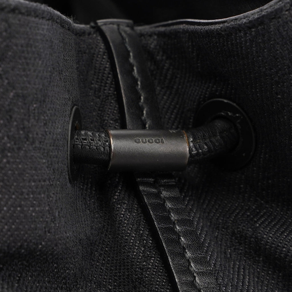 101341 Anthracite GG Denim Tote Bag