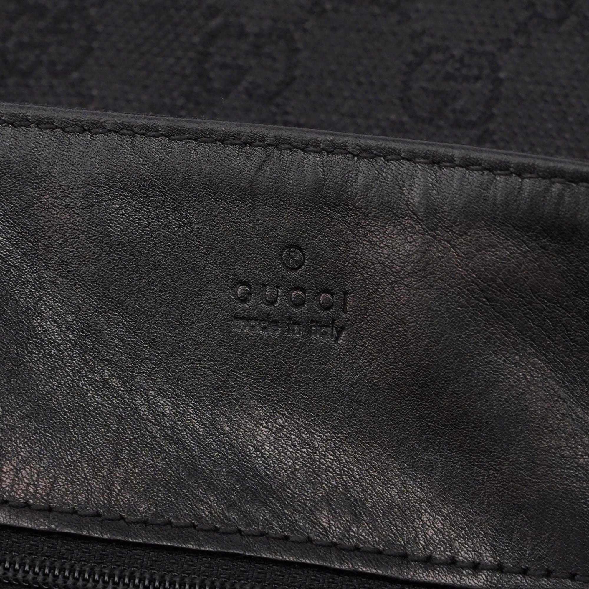 101341 Anthracite GG Denim Tote Bag