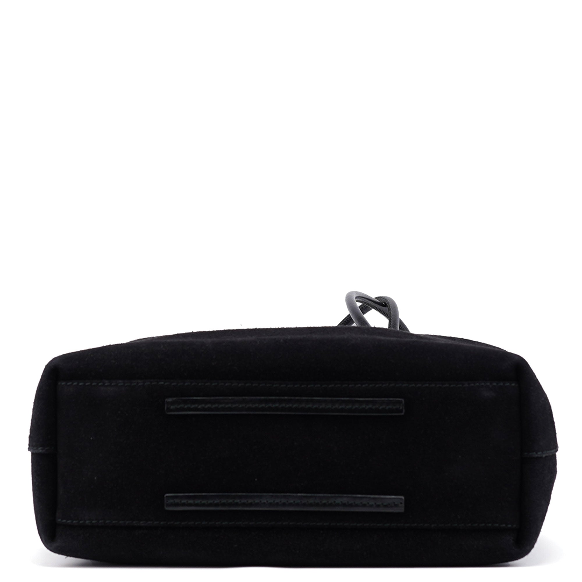 101341 Black Suede Tote Bag
