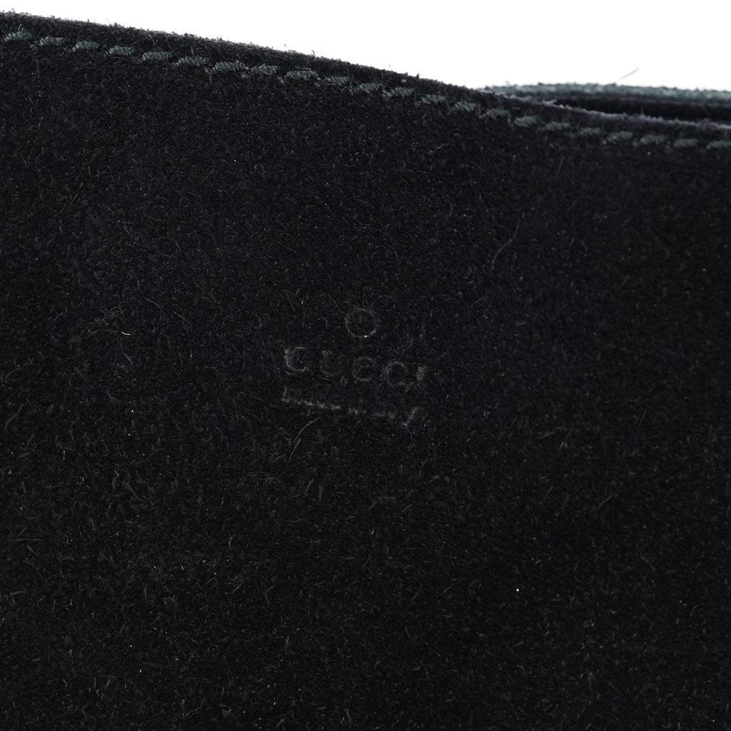 101341 Black Suede Tote Bag