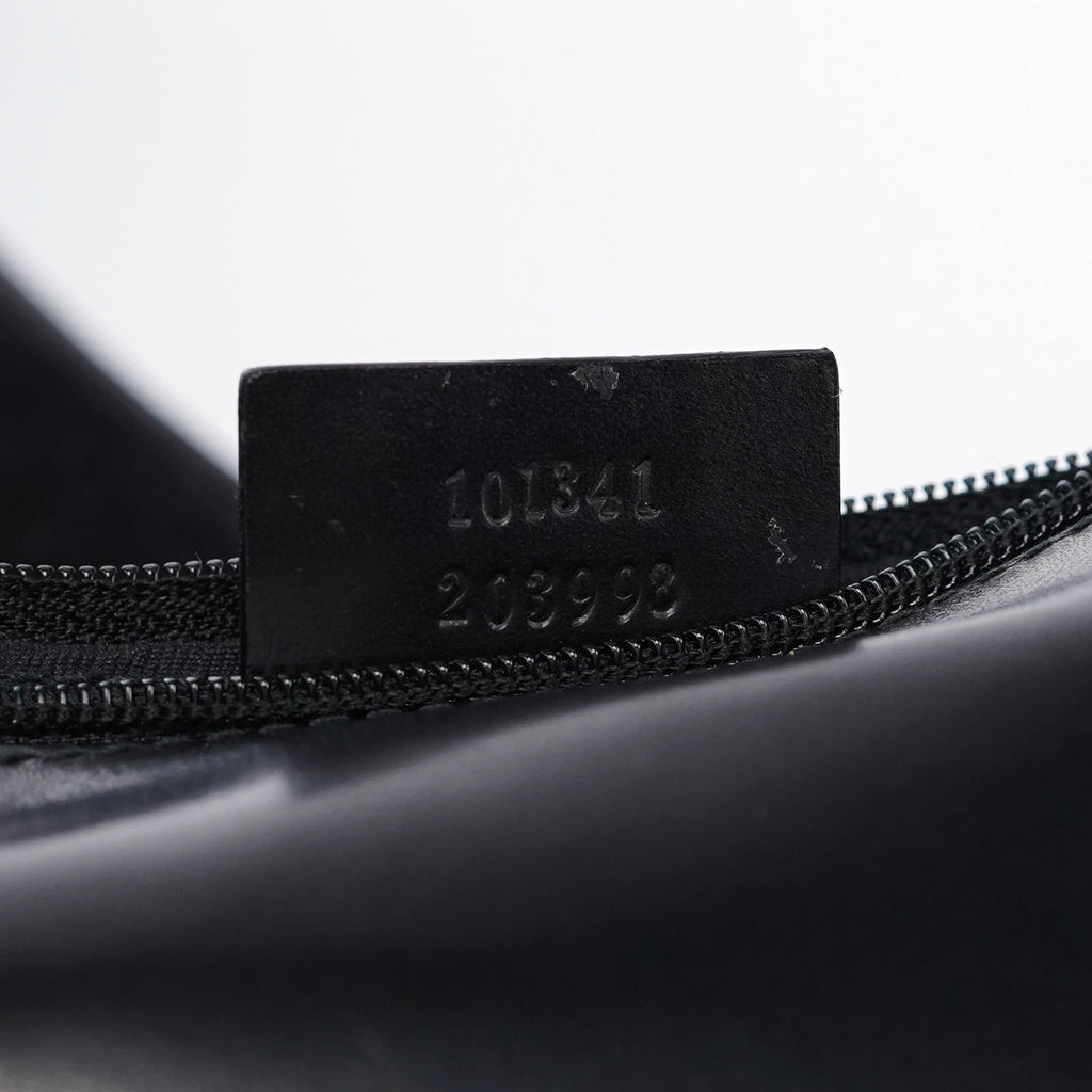 101341 Black Suede Tote Bag