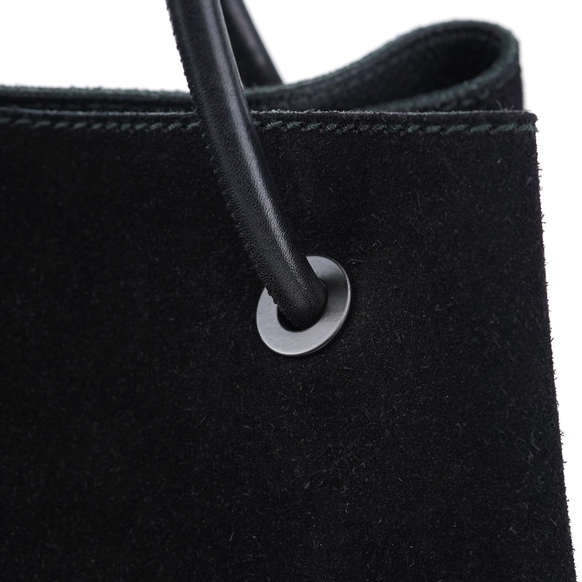 101341 Black Suede Tote Bag
