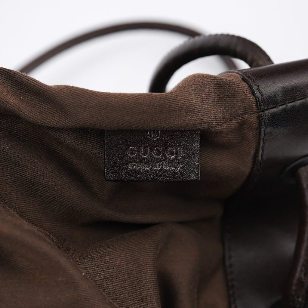 101341 Brown GG Canvas Tote Bag