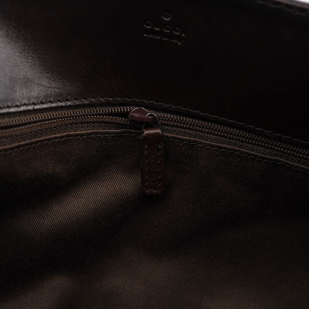101341 Brown GG Canvas Tote Bag