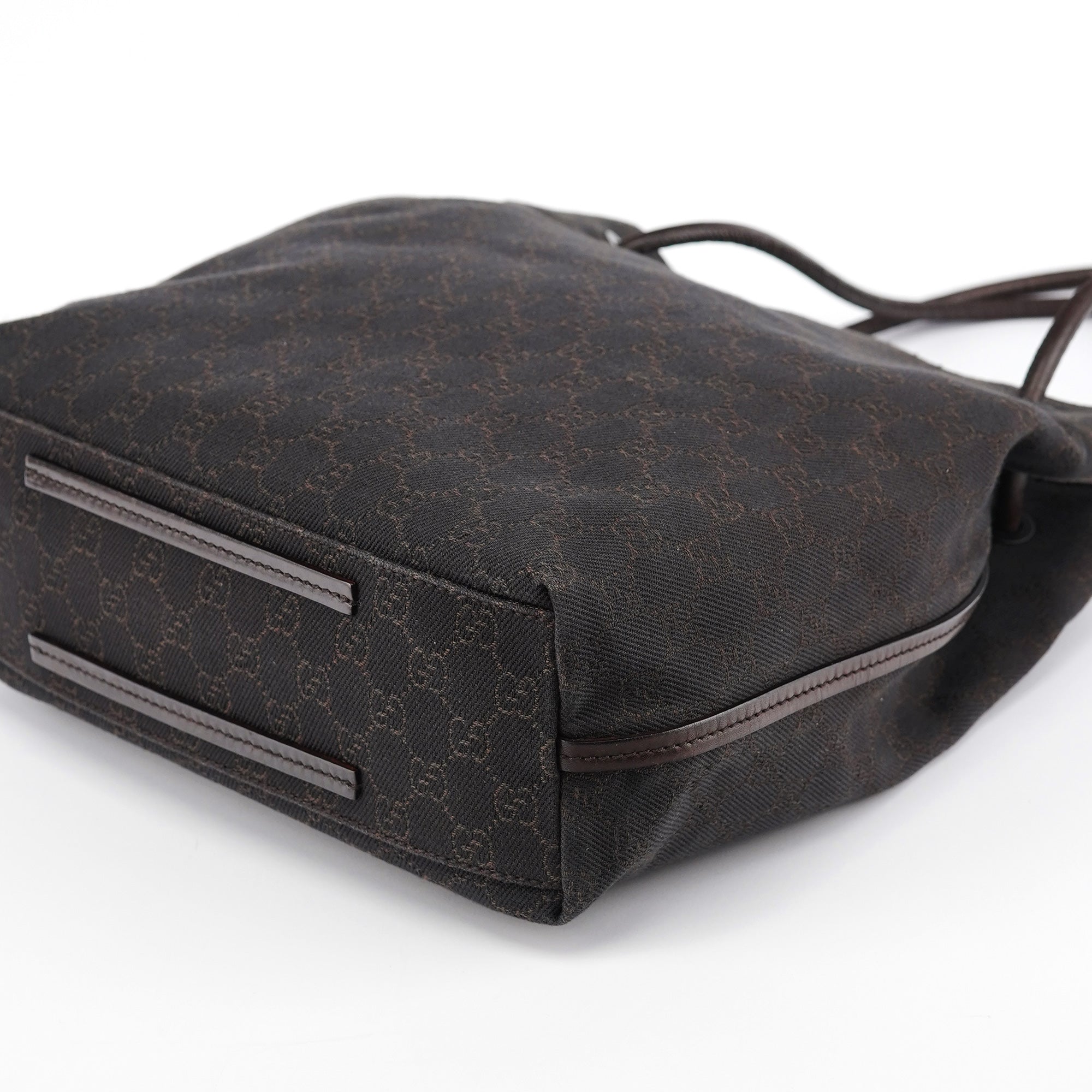 101341 Brown GG Canvas Tote Bag