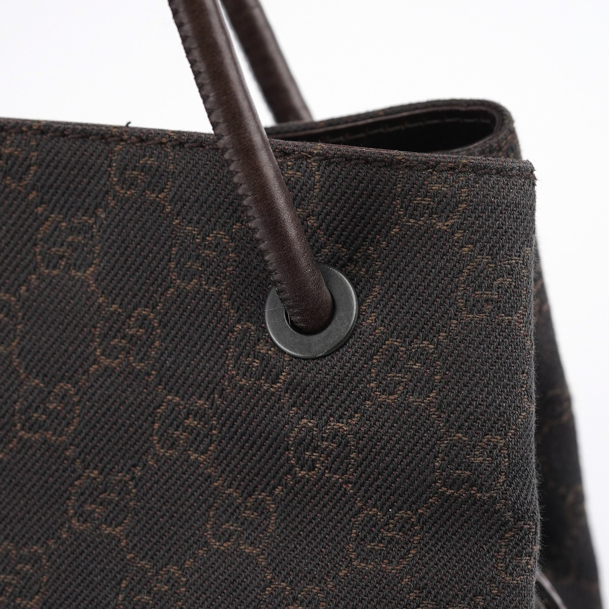 101341 Brown GG Canvas Tote Bag