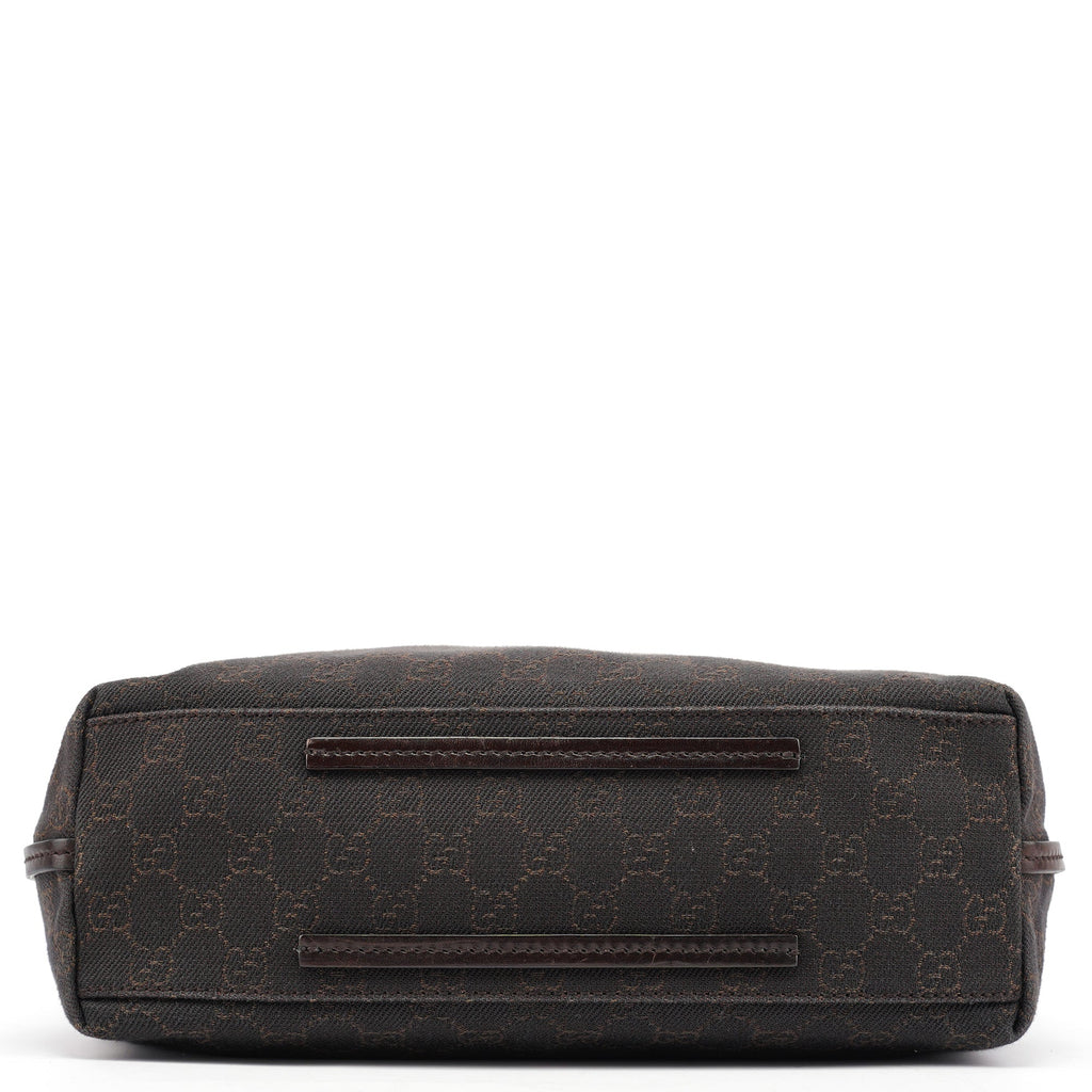 101341 Brown GG Canvas Tote Bag