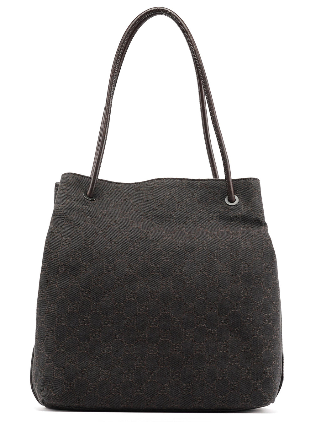 101341 Brown GG Canvas Tote Bag