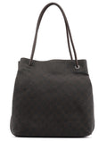 101341 Brown GG Canvas Tote Bag
