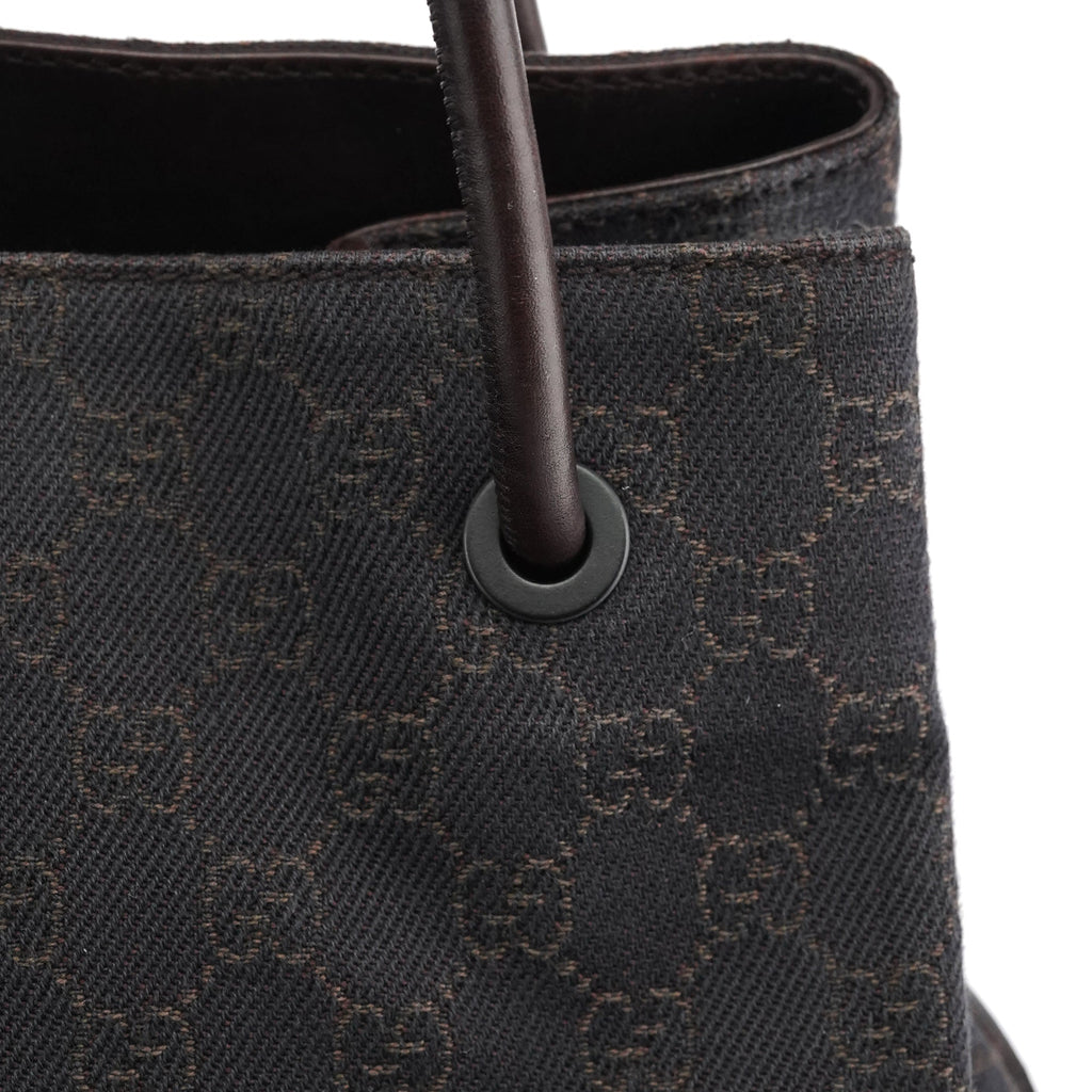101341 Brown GG Tote Bag