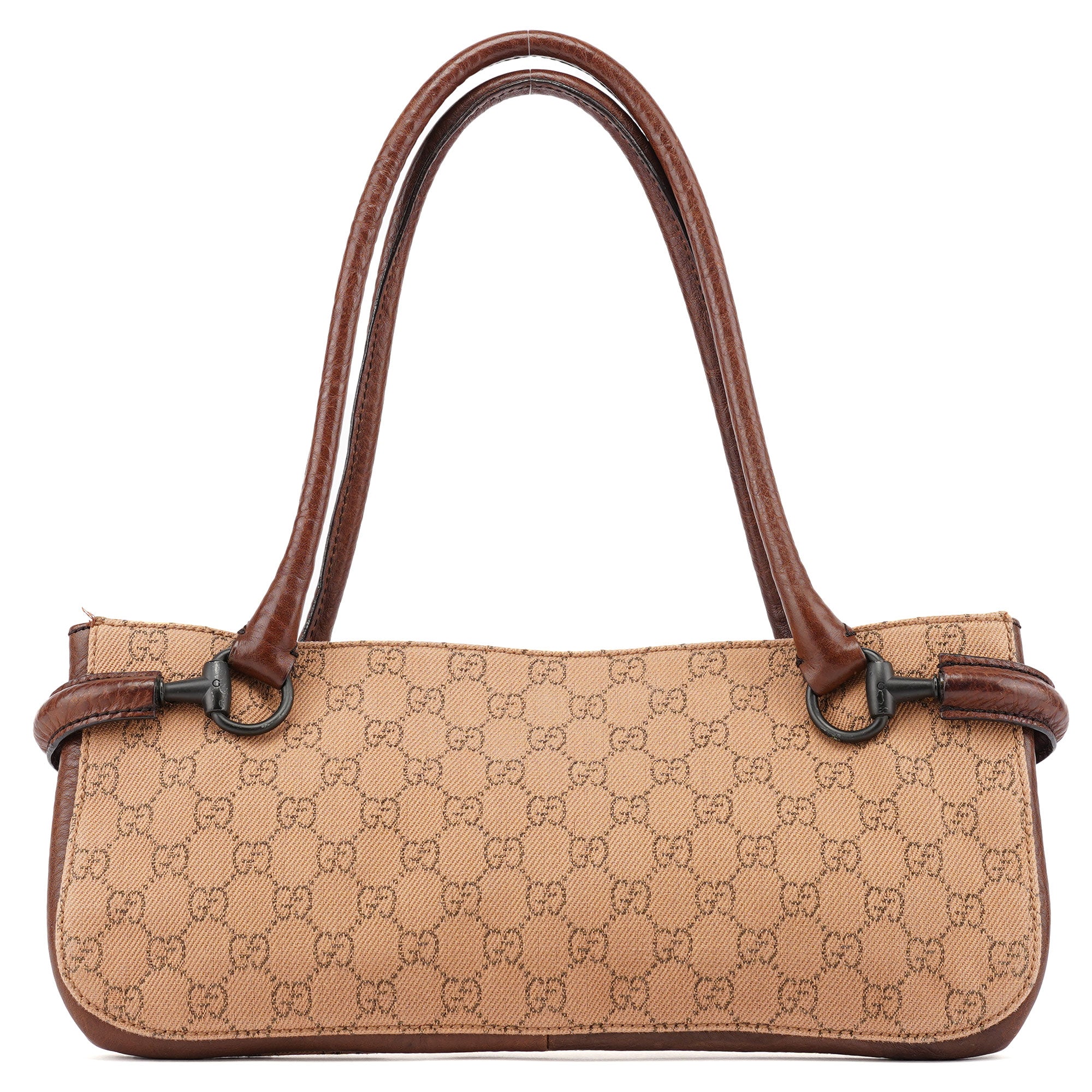 101345 Beige GG Horsebit Tote Bag
