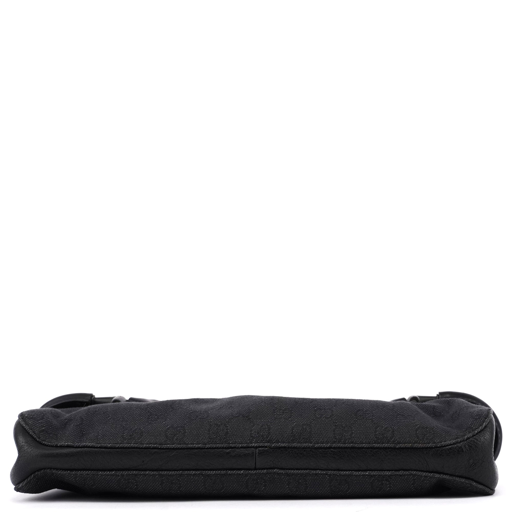 101345 Black GG Horsebit Tote