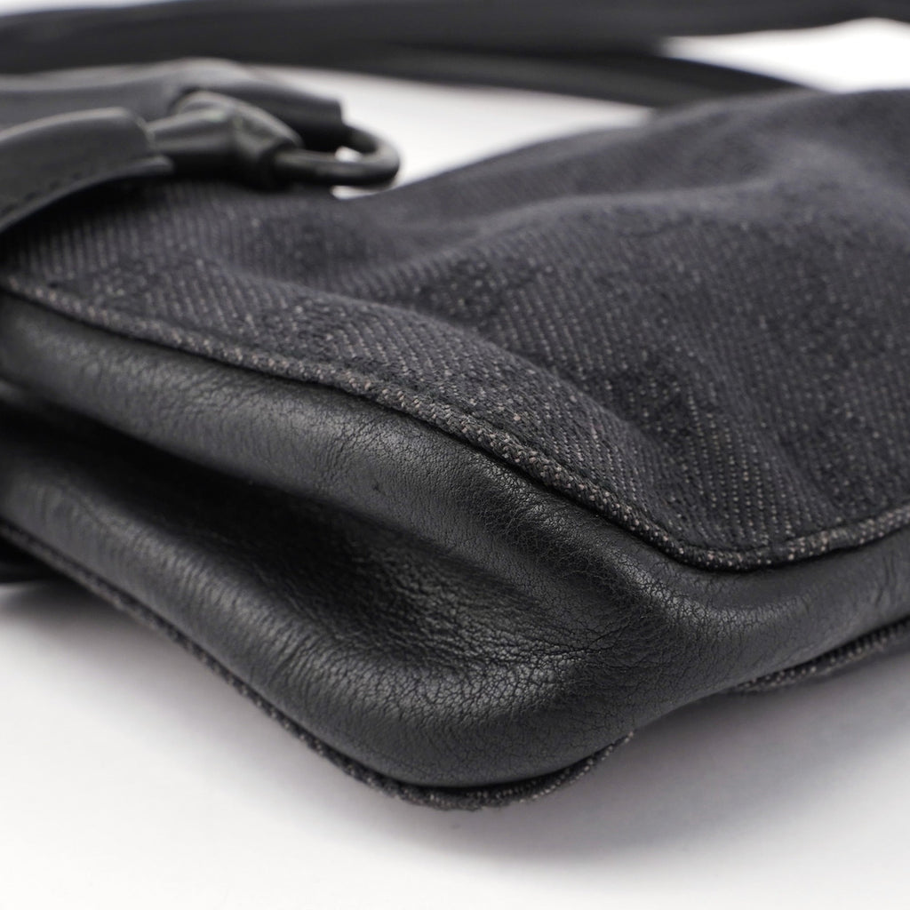 101345 Black GG Horsebit Tote